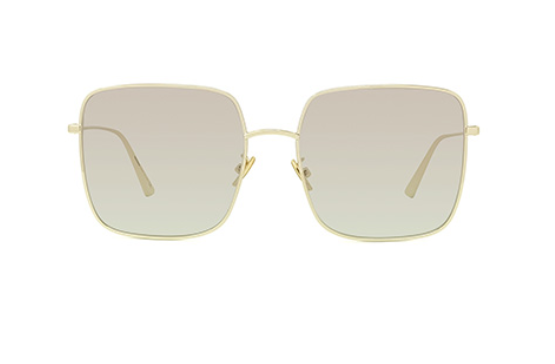 Christian Dior DIORSTELLAIRE SU C0G3 Gold/Grey Coral Square Women's Sunglasses - Luxury Designer Shades for Women, UV Protection, Fashionable Square Frame - Perfect for Beach, Driving & Summer Outfits