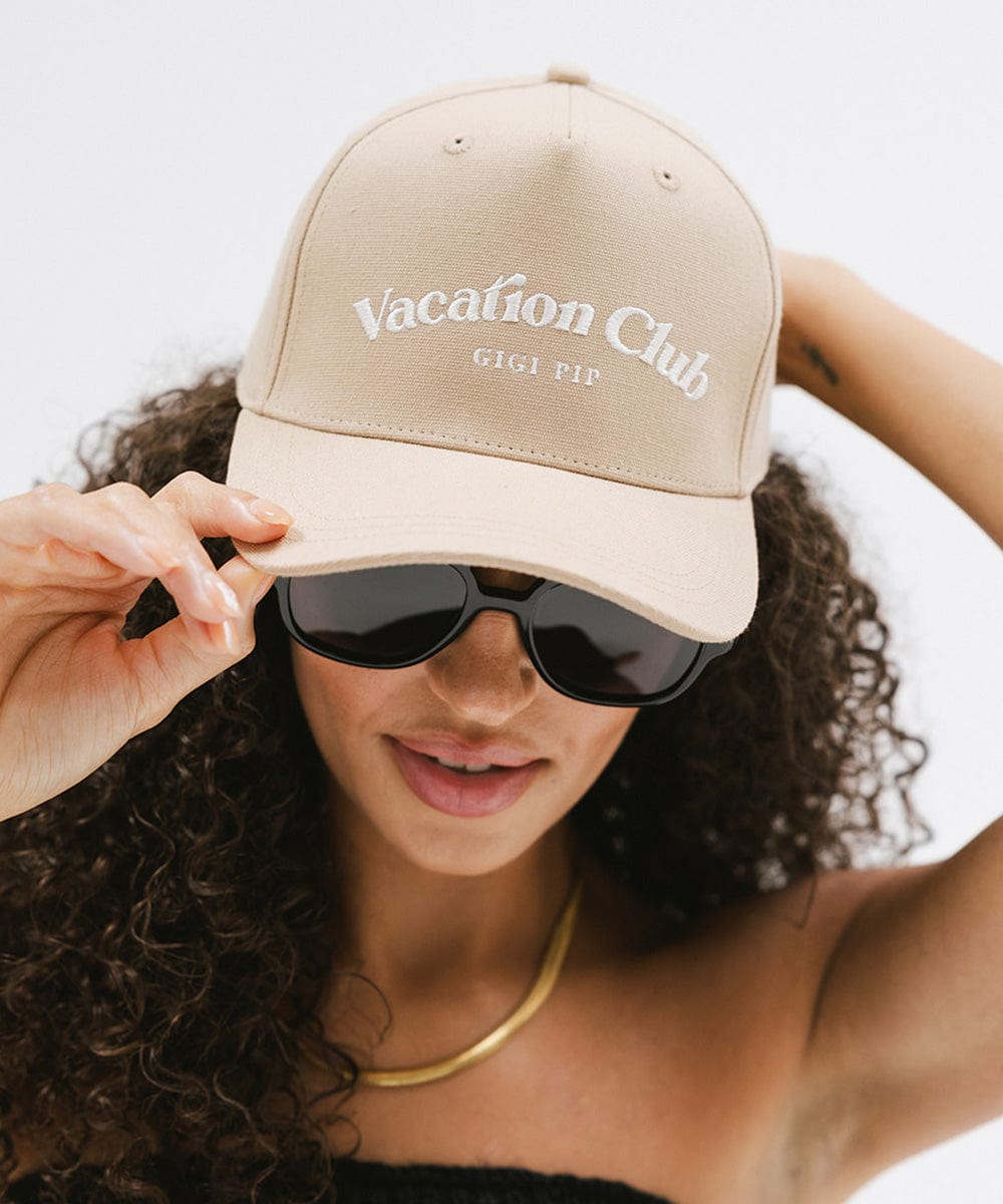 Stylish Vacation Club Trucker Hat - Adjustable Snapback Cap for Men & Women - Perfect for Travel, Beach, and Outdoor Adventures