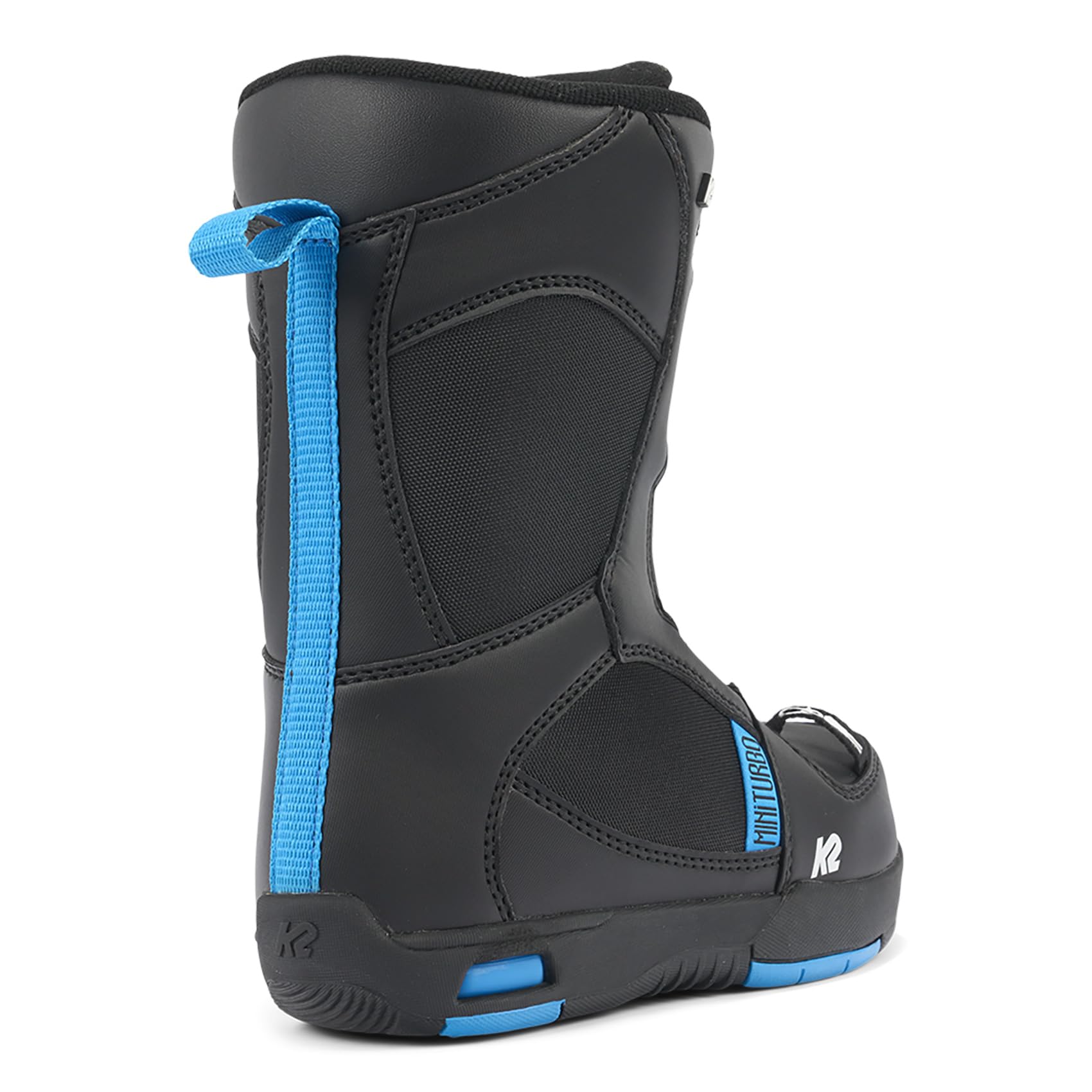 K2 Mini Turbo Youth Snowboard Boots - Kids' Snowboarding Shoes for Boys & Girls - Lightweight & Comfortable for Winter Sports & Mountain Adventures