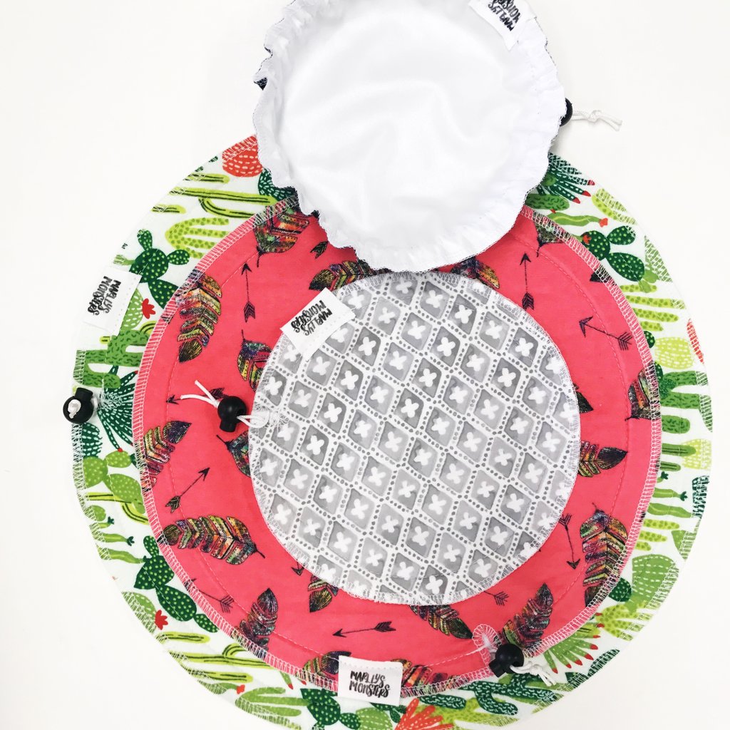 Eco-Friendly Reusable Bowl & Plate Covers by Marley's Monsters - Perfect for Food Storage, Picnics & Meal Prep