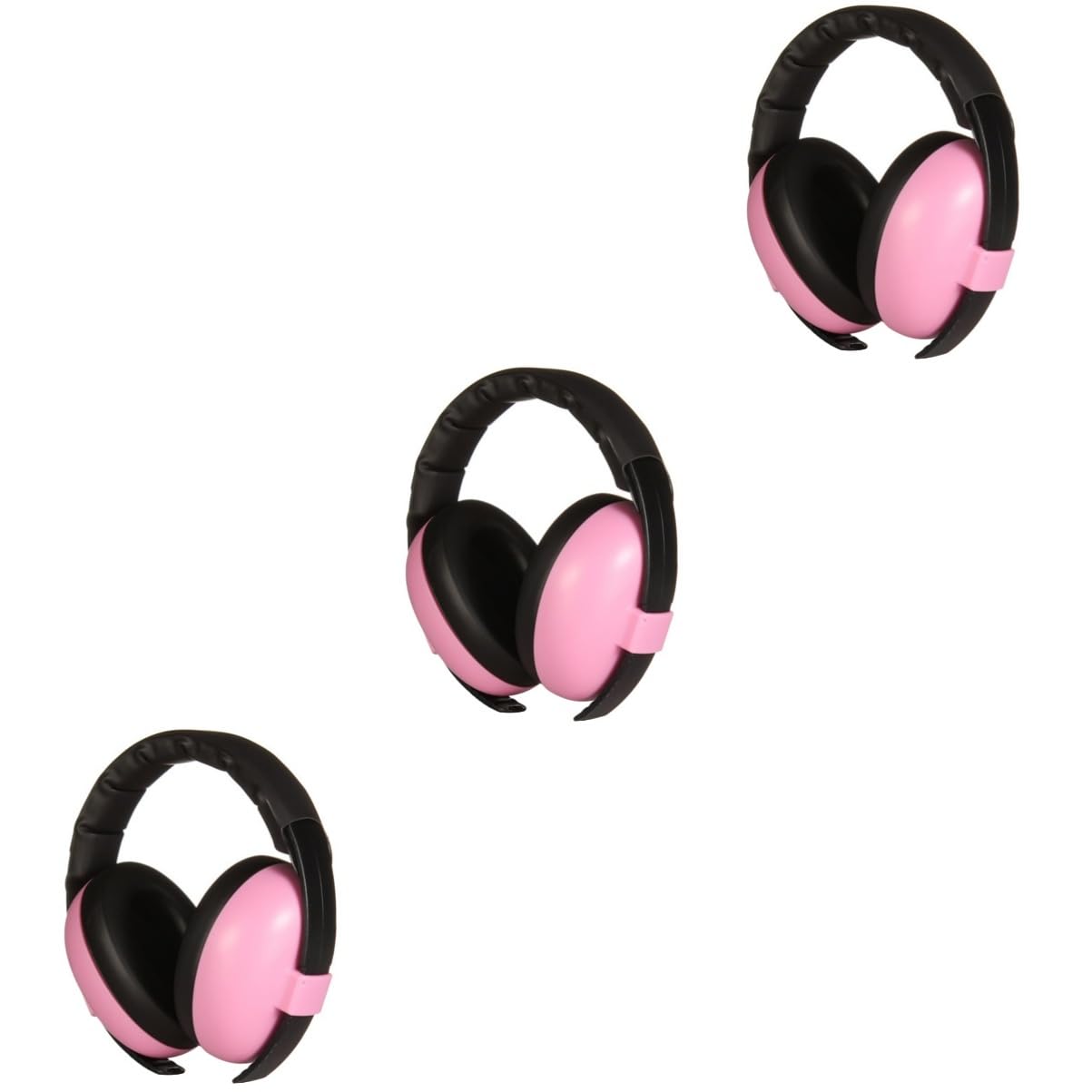 VICASKY 3-Pack Noise Canceling Sleep Earmuffs - Soft Comfortable Ear Protection for Sleeping, Studying, Travel & Work - Blocks Snoring, Traffic & Office Noise