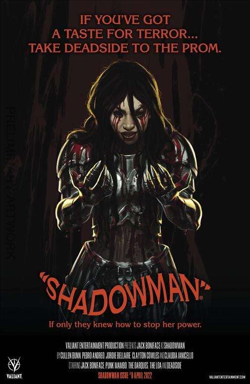 Shadowman (6th Series) #8B VF/NM Comic Book - Valiant Universe by Cullen Bunn | Superhero Action, Horror & Adventure Collectible for Comic Fans