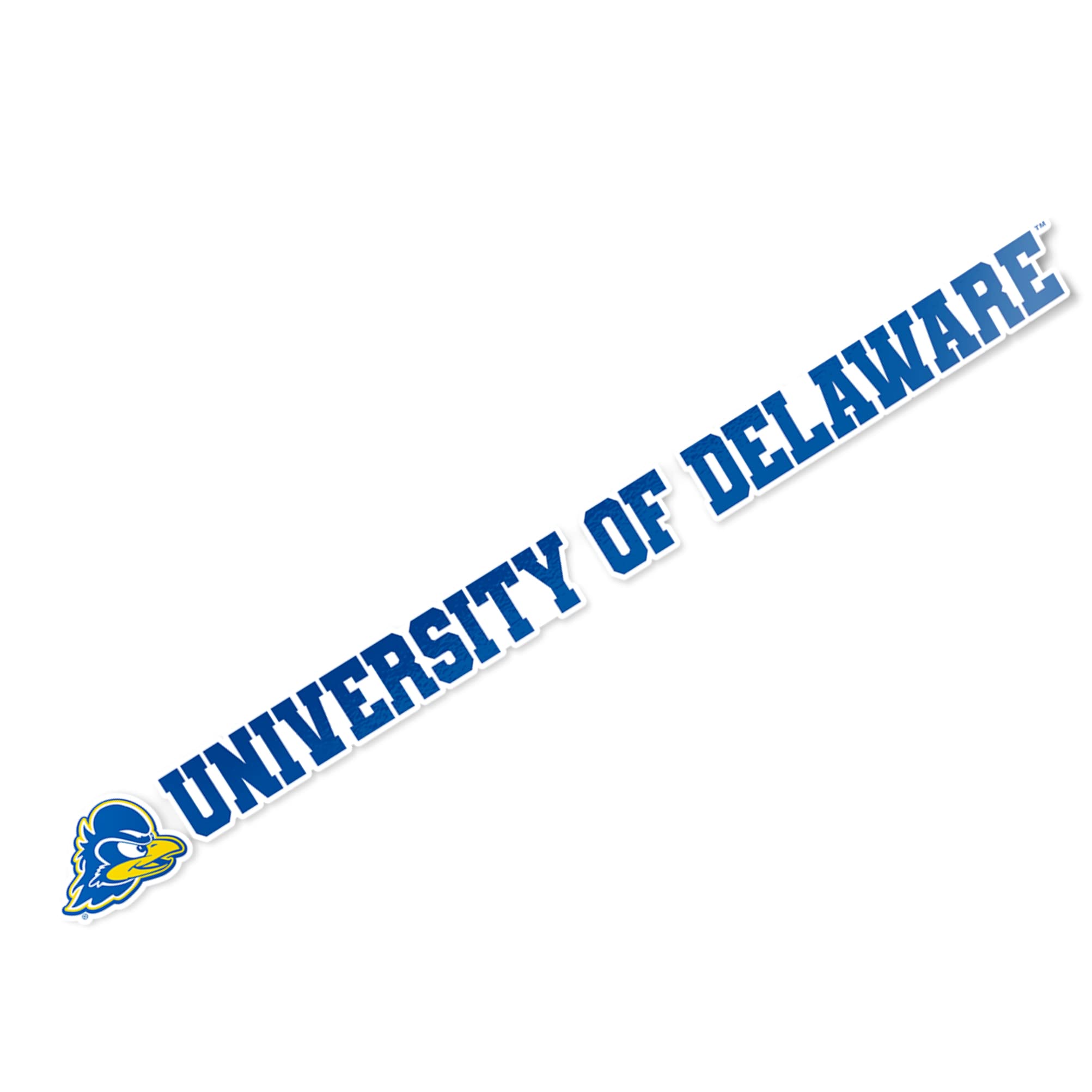 University of Delaware Water Bottle Sticker - Decal for 15 inch Laptop - Perfect for School, Office & College Accessories - Show Your Blue Hens Pride