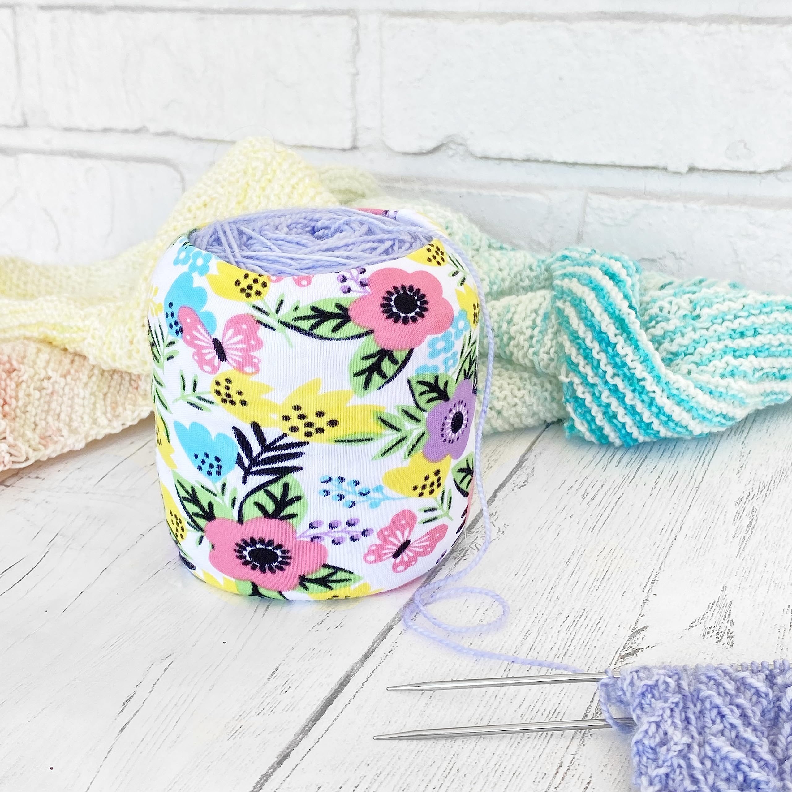 Best Yarn Organizer for Knitting & Crochet - Durable Yarn Holder with Storage Compartments - Perfect for Crafting, DIY Projects & Home Organization