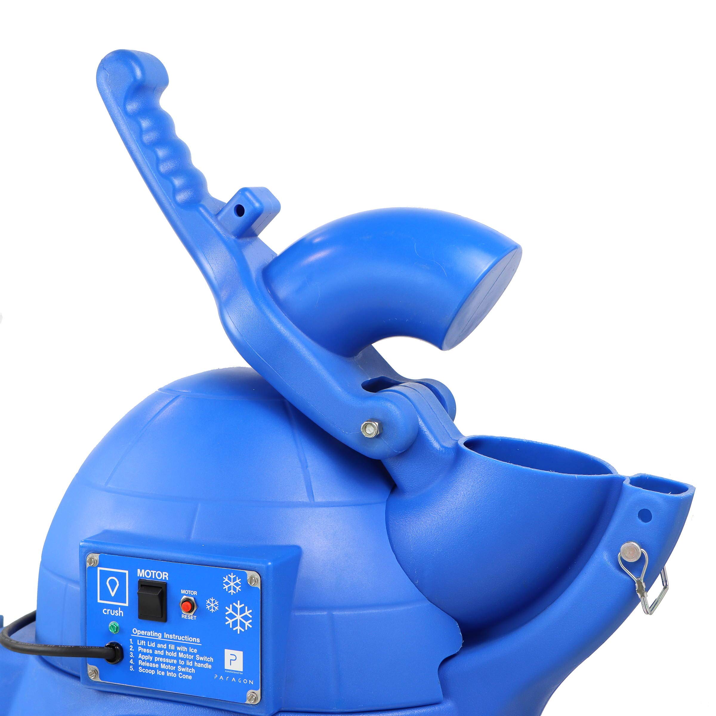 Commercial Snow Cone Machine - Heavy Duty Shaved Ice Maker for Professional Concessionaires | Perfect for Carnivals, Fairs, and Outdoor Events