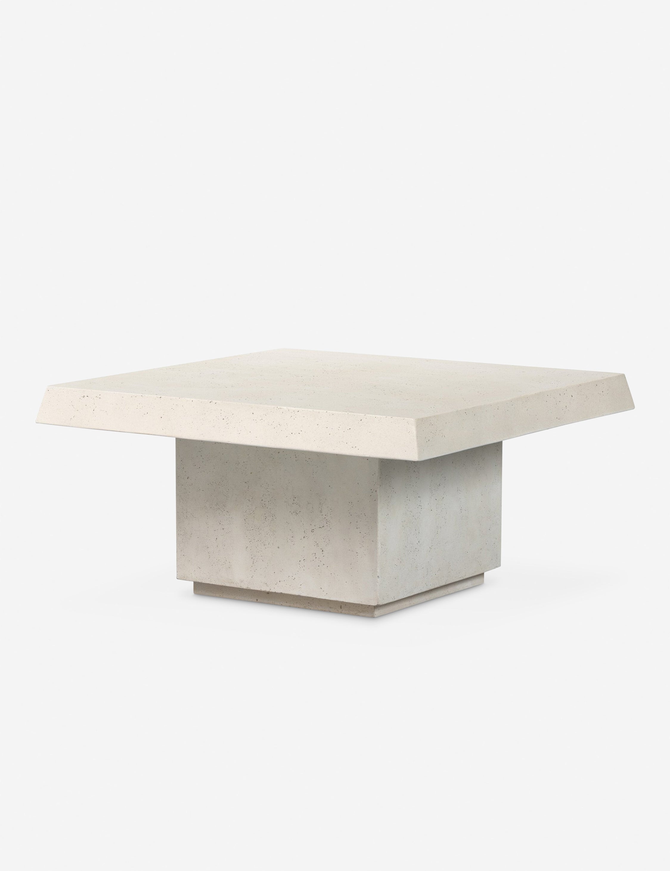 Avila Indoor Outdoor Square Coffee Table by Amber Lewis x Four Hands - Modern Living Room & Patio Furniture for Home Decor