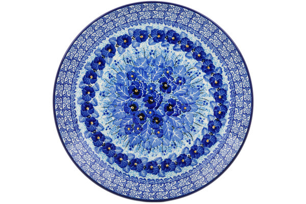 10-Piece Dinner Plate Set - Elegant Deep Winter Design - Perfect for Holiday Gatherings, Family Dinners & Special Occasions