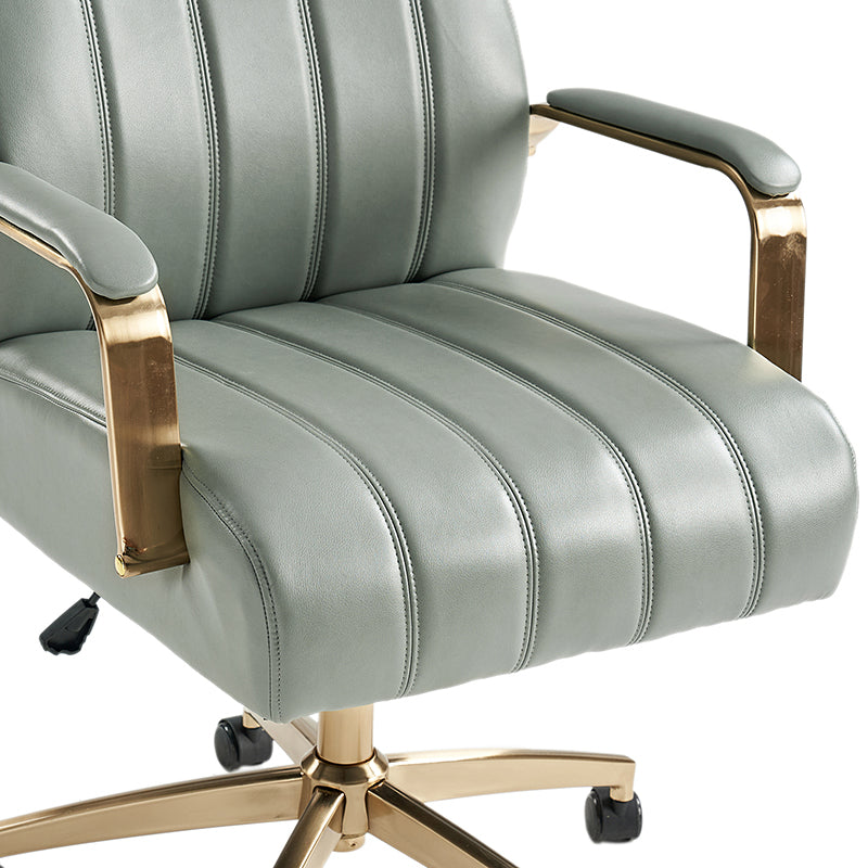 Premium Conelius Leather Ergonomic Executive Office Chair - High Back Adjustable Swivel Chair with Lumbar Support for Home & Office Workspace, Perfect for Long Hours Sitting Comfort