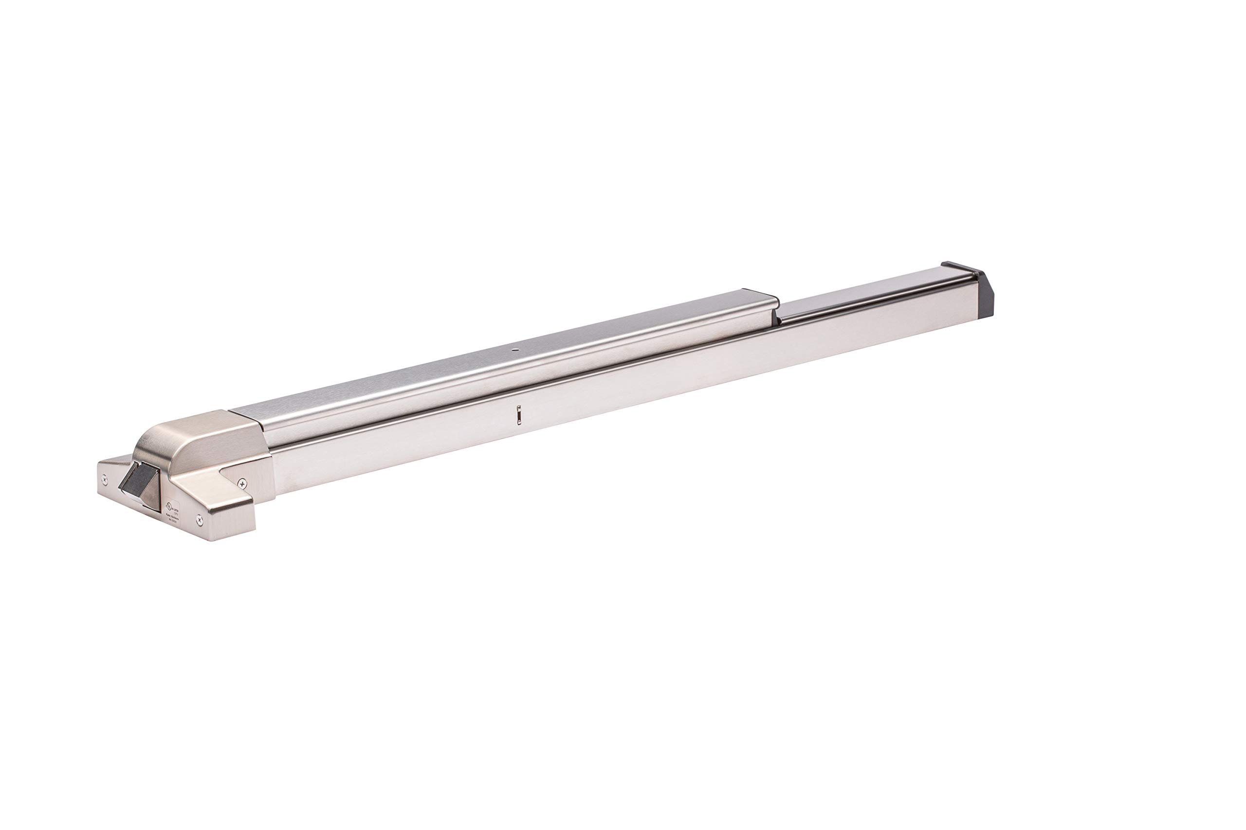 ED-501XL-US32D Satin Stainless Steel Rim Surface Exit Device - ED-501 XL Series Heavy Duty Commercial Door Hardware for Schools, Hospitals & Office Buildings