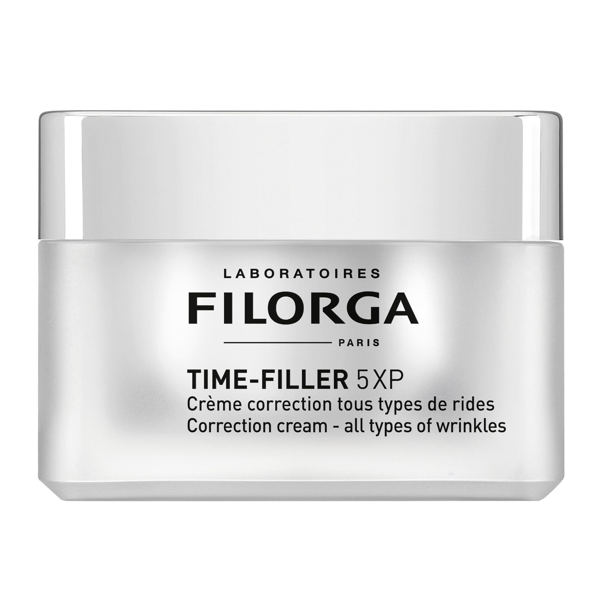Filorga Time-Filler 5-XP Anti-Aging Cream - Wrinkle Correction & Moisturizing Face Cream for Women & Men, Reduces Fine Lines on Face, Eyes & Neck, 1.69 fl oz - Perfect for Daily Skincare Routine & Nighttime Repair