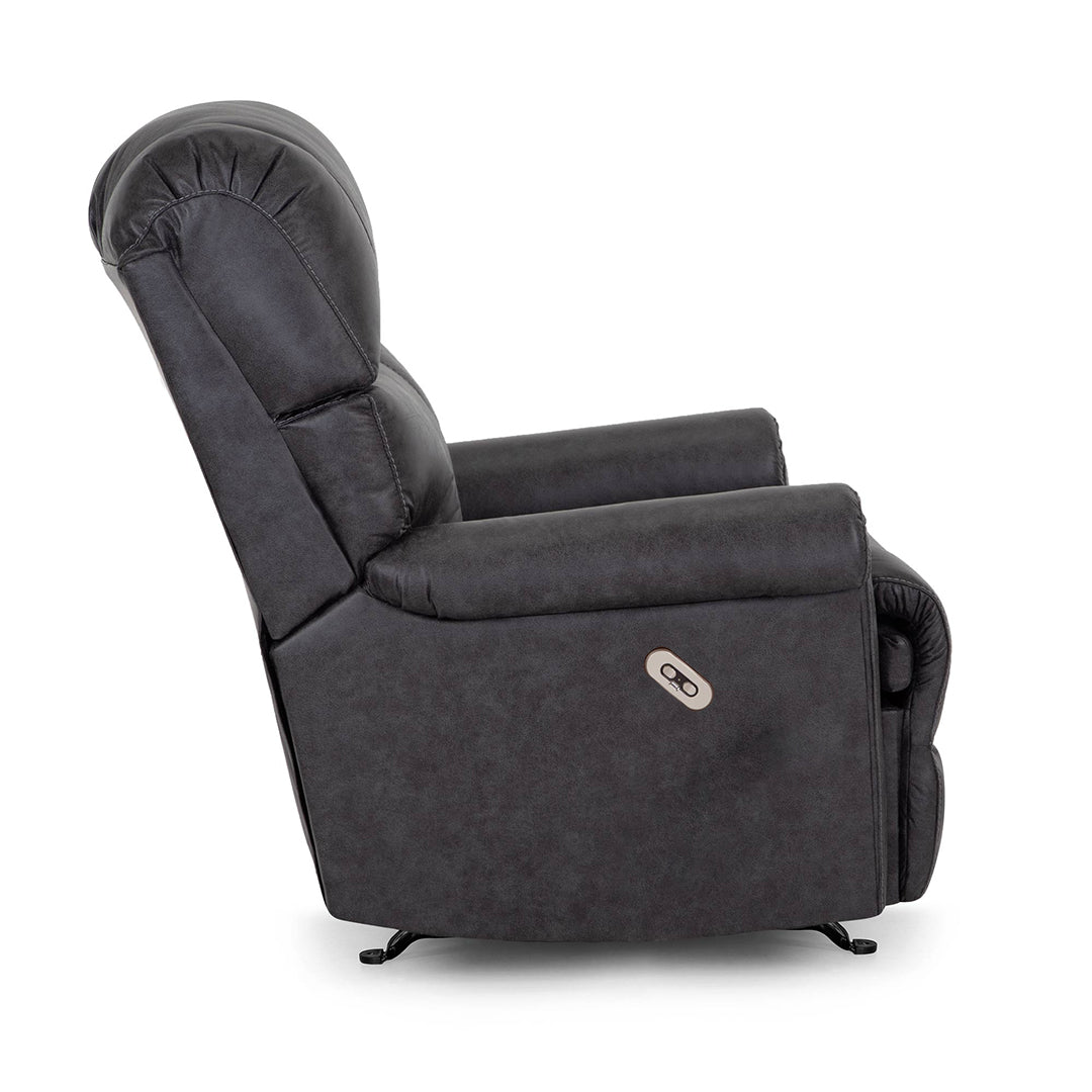 Captain Rocker Recliner Chair - Comfortable Rocking Recliner for Living Room, Nursery & Bedroom - Perfect for Relaxing, Nursing & Reading