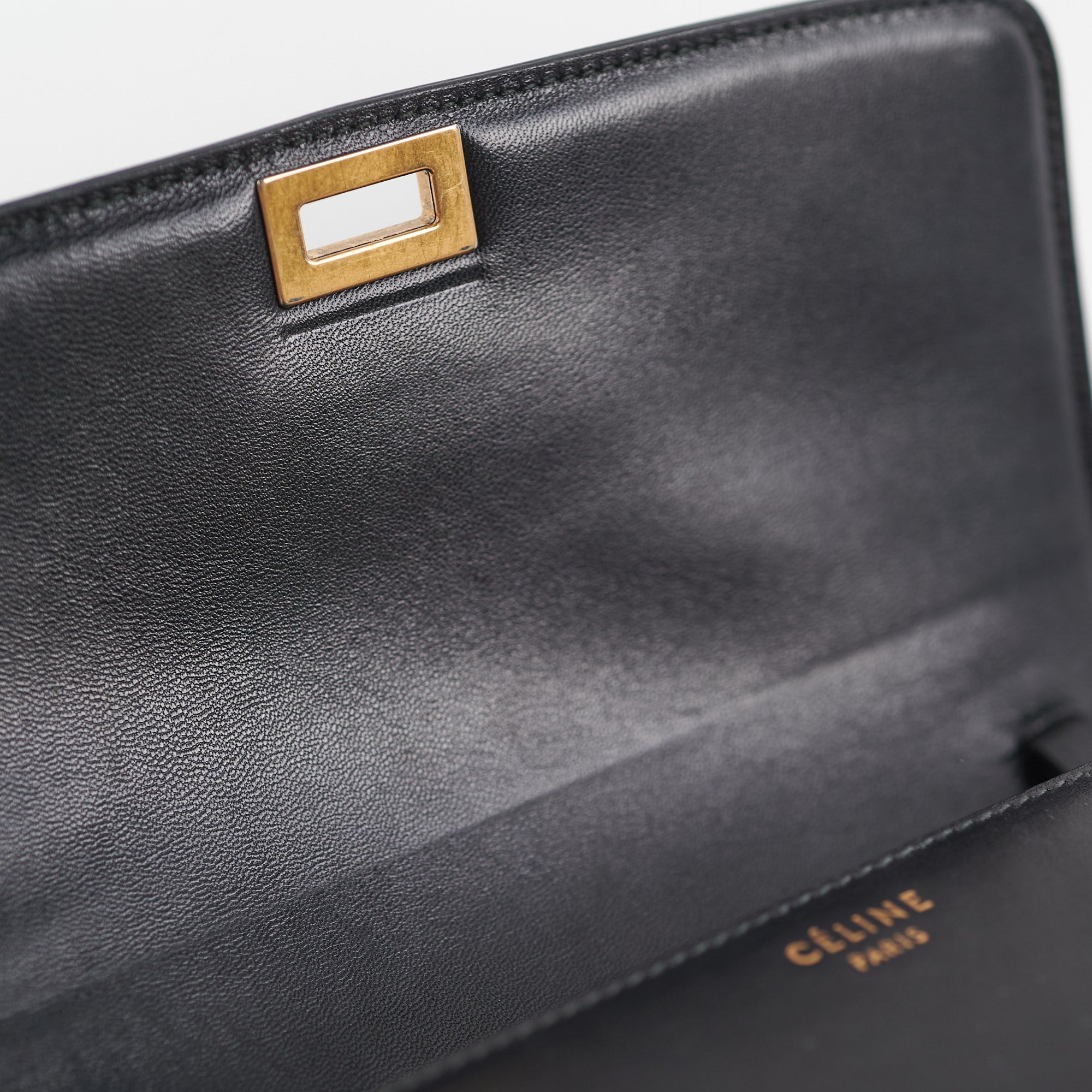 Celine Medium Box Bag in Black | Classic Leather Crossbody Handbag for Women | Perfect for Work, Travel & Everyday Use
