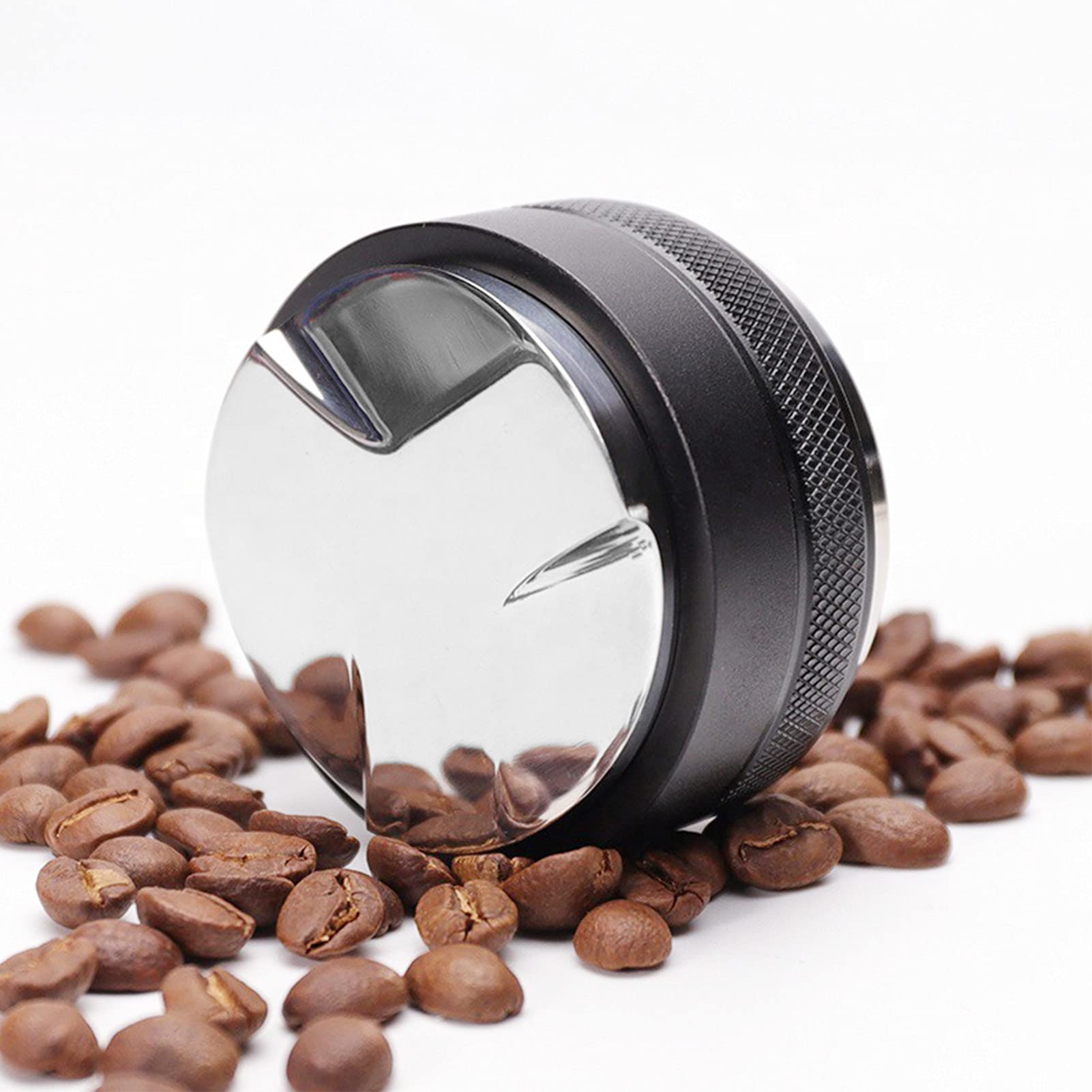 Premium Janzoom Coffee Tamper - Professional 2-Layer Espresso Distributor Tool for Home Baristas & Coffee Shops | Perfect for Espresso Preparation, Kitchen Use & Coffee Lover Gifts