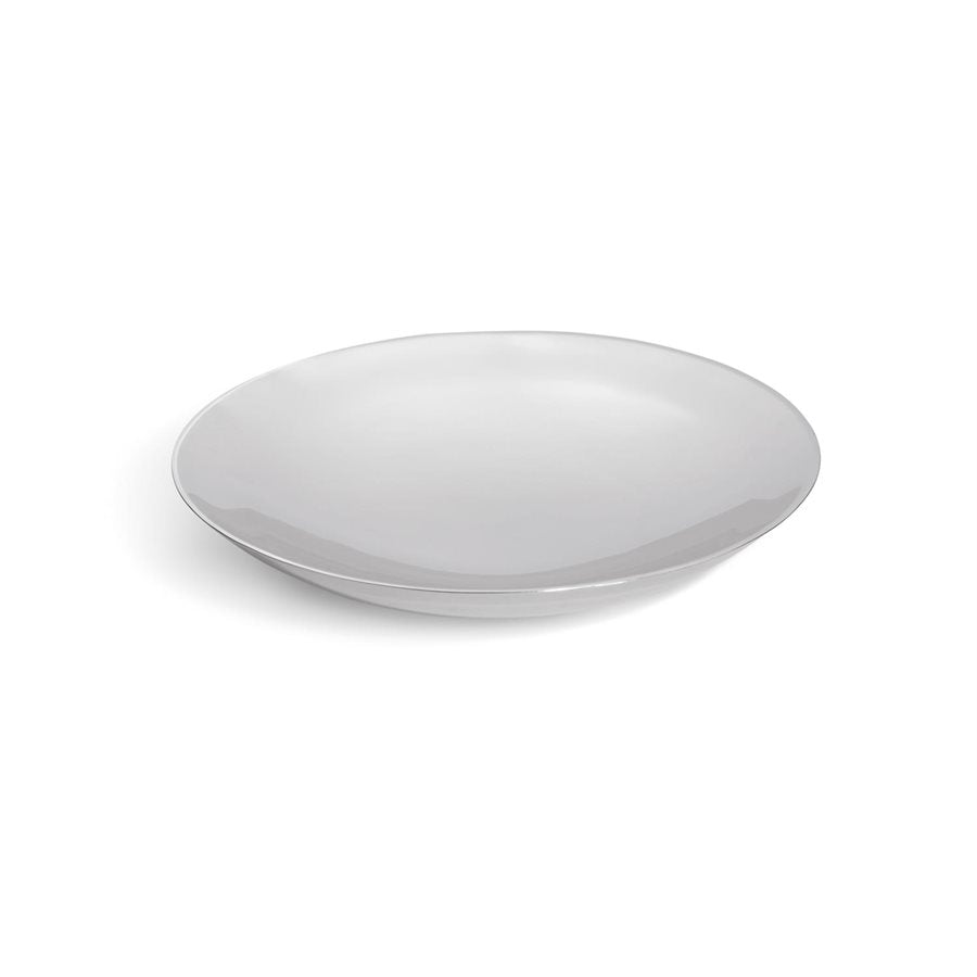 Vollrath 14-Inch Double Wall Round Platter - Premium Stainless Steel Serving Tray for Catering, Buffets & Dinner Parties - Keeps Food Hot or Cold Longer