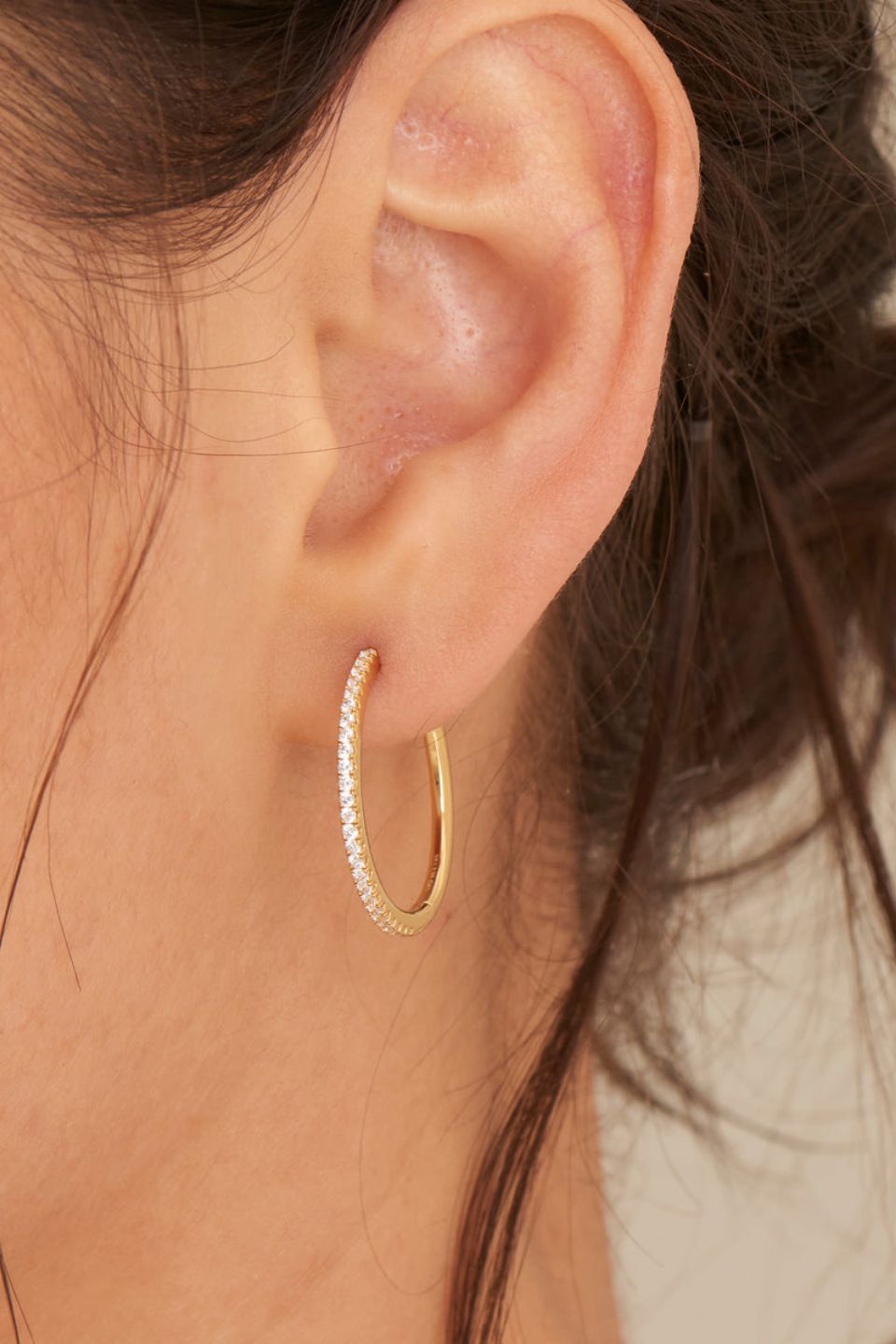 Glam Rock Gold Large Hoop Earrings for Women - 3 Inch Oversized Statement Earrings - Perfect for Concerts, Parties & Night Out