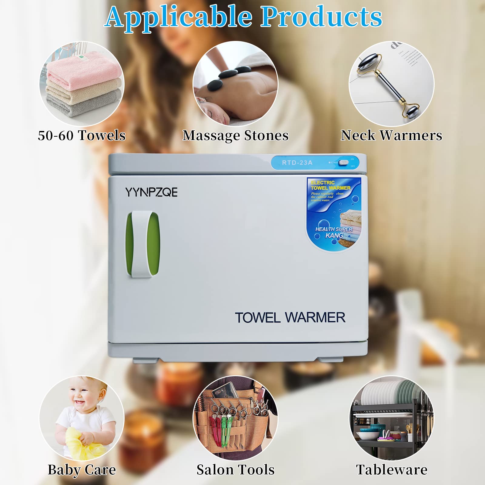 23L Large Towel Warmer for Bathroom & Spa | Professional Hot Towel Caddy for Facial, Massage & Manicure | Perfect for Salon, Home Spa & Personal Care | Keep Towels Warm for Relaxing Baths & Beauty Treatments