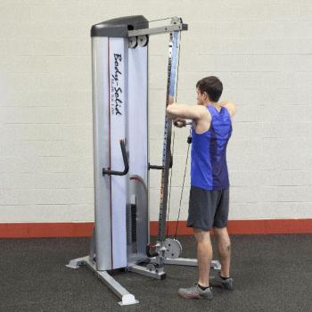 Body Solid Pro ClubLine Series 2 Cable Column Machine - Premium Home Gym Equipment for Strength Training & Muscle Building | Perfect for Home Workouts, Commercial Gyms & Functional Fitness Training
