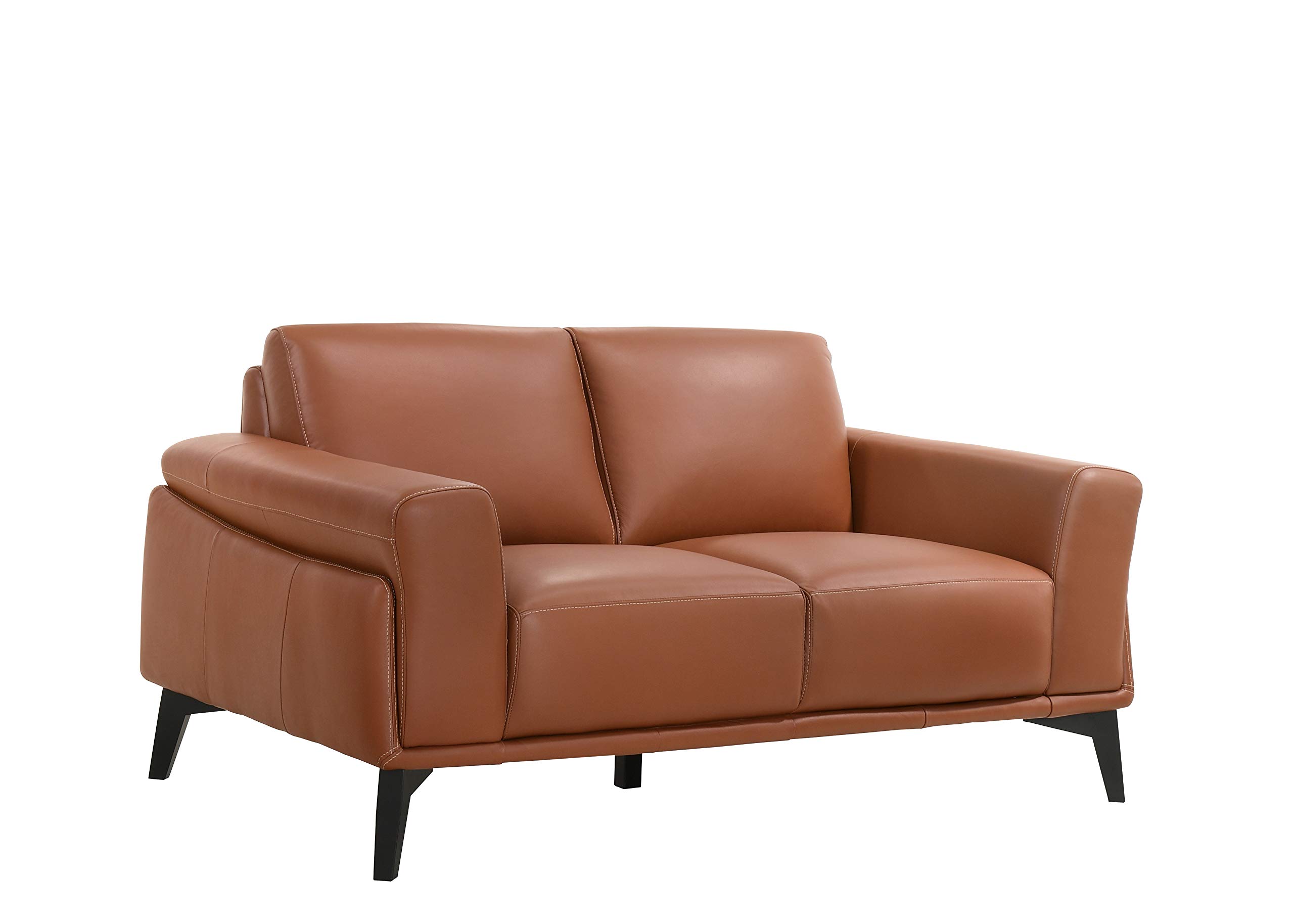Como Loveseat Classic Furniture - Modern Terracotta Sofa for Living Room, Lounge & Small Spaces | Comfortable 2-Seater Couch for Apartments