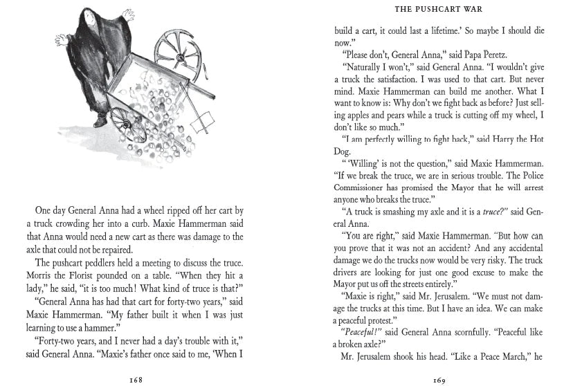 The Pushcart War - Classic Children's Book by Jean Merrill | Engaging Story for Kids, Classroom Reading & Family Storytime