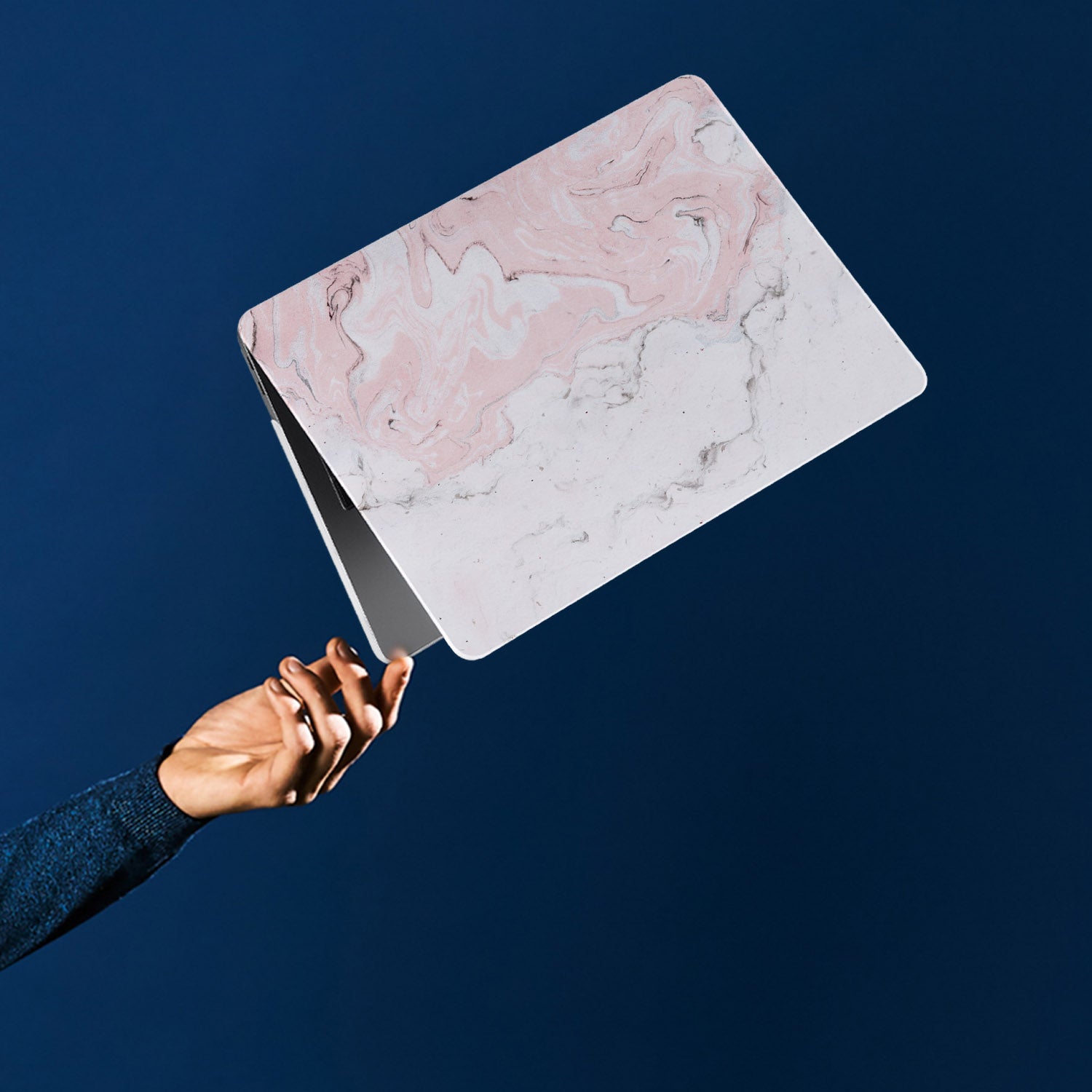Premium Pink Marble Surface Laptop Case - Slim Protective Cover for Microsoft Surface Laptop 1/2/3/4/5 - Perfect for Work, School & Travel Accessories