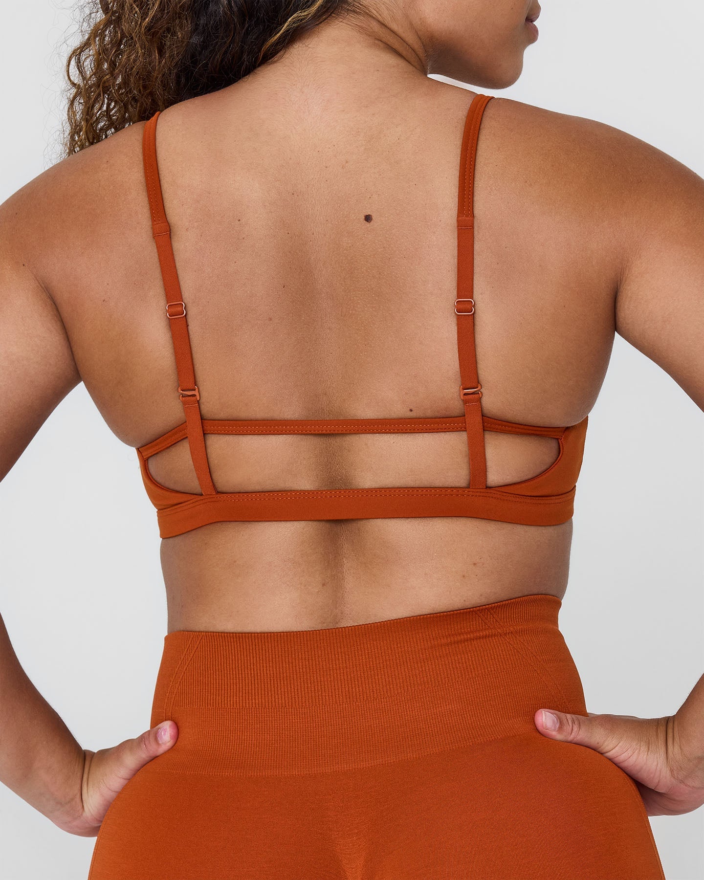 Timeless Strappy Bralette in Warm Copper | Comfortable Wireless Bra for Women | Perfect for Yoga, Lounge & Everyday Wear