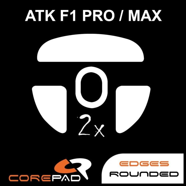 Corepad Skatez Mouse Feet for ATK Blazing Sky F1 Pro & F1 Pro MAX - Premium Glide Replacement Feet for Gaming Mice - Perfect for Esports & Competitive Gaming