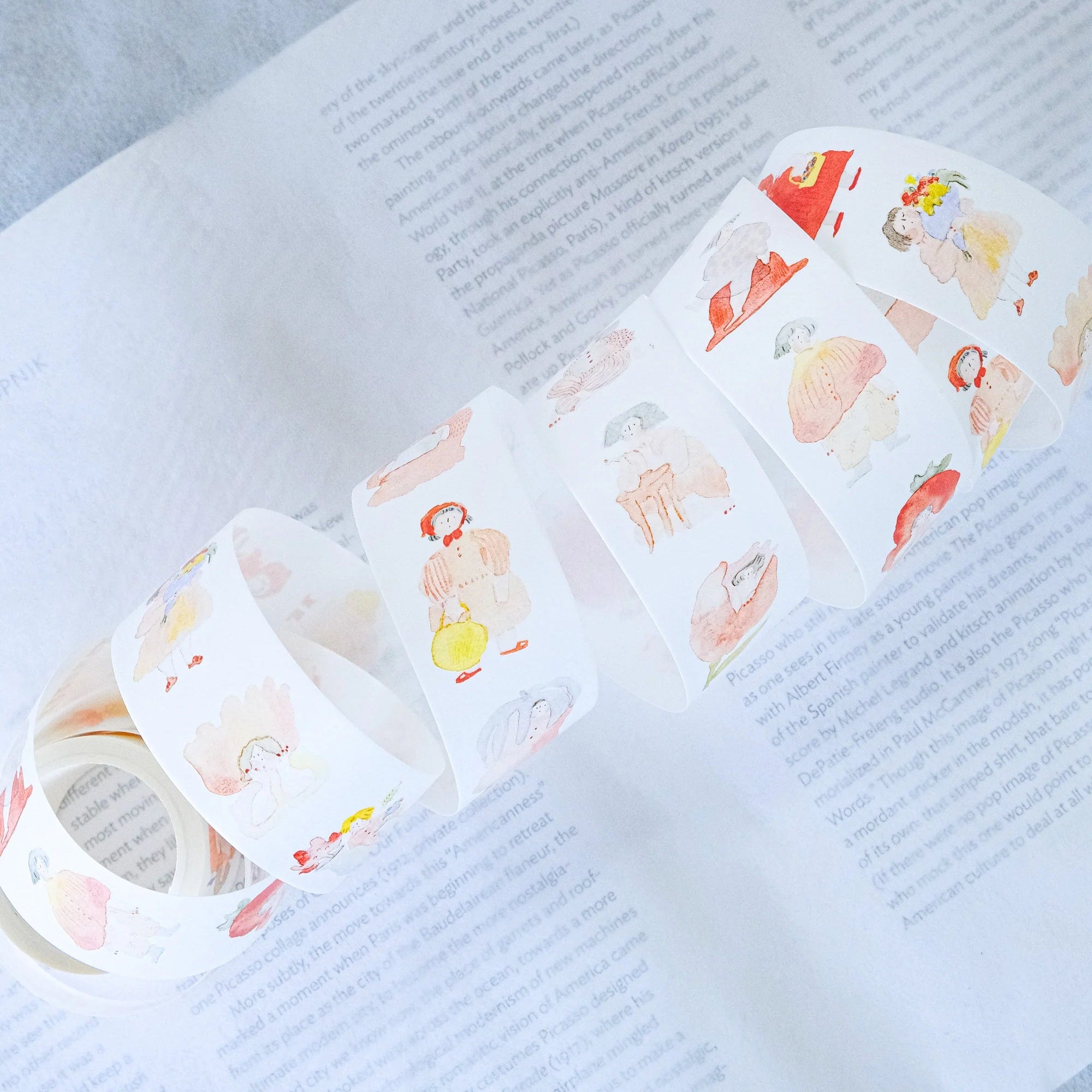 Dodolulu Washi Tape - Seasons Quartet Vol. 1 Decorative Japanese Paper Tape for Scrapbooking, Journaling, DIY Crafts, Gift Wrapping & Home Decor