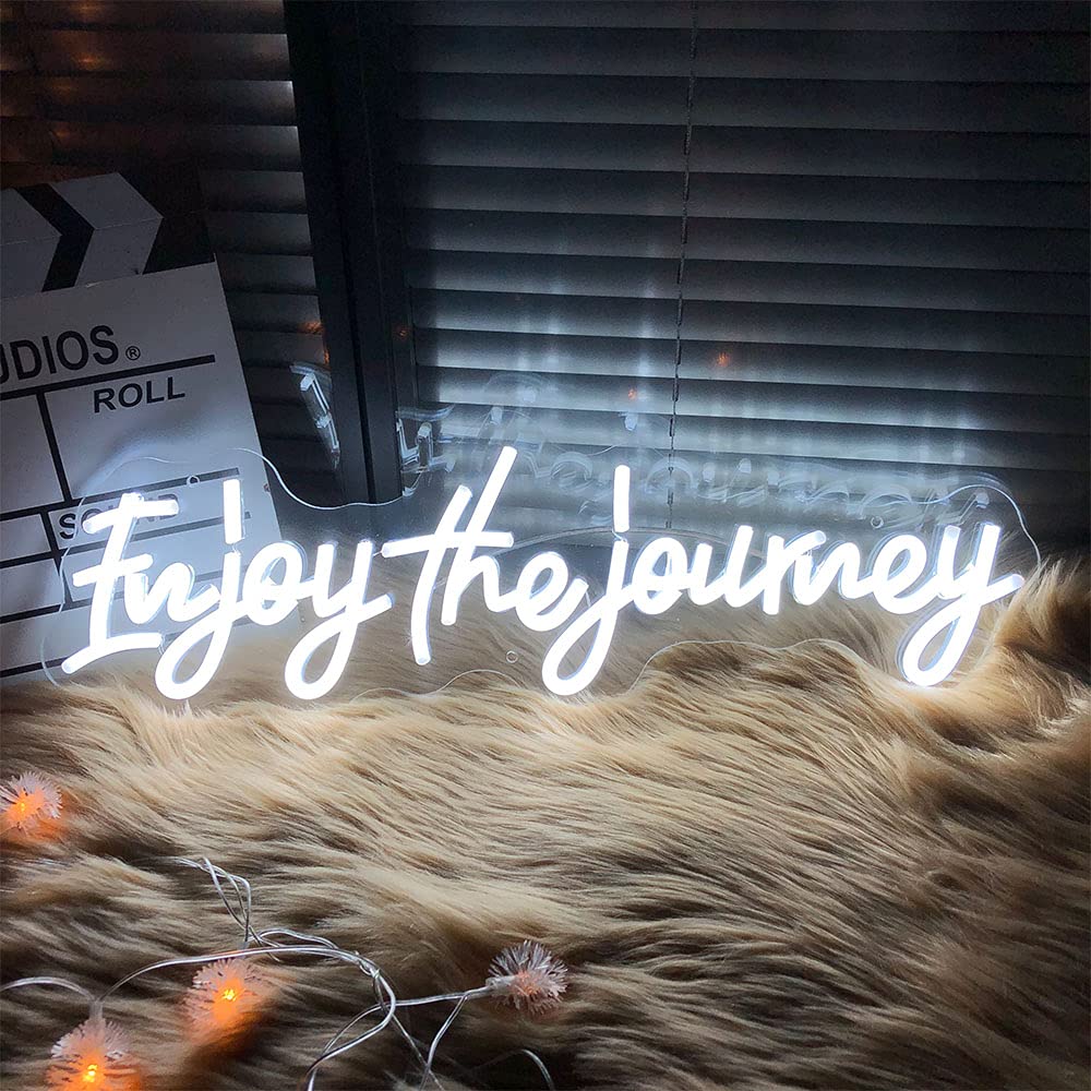 Enjoy The Journey LED Neon Sign - 21x7