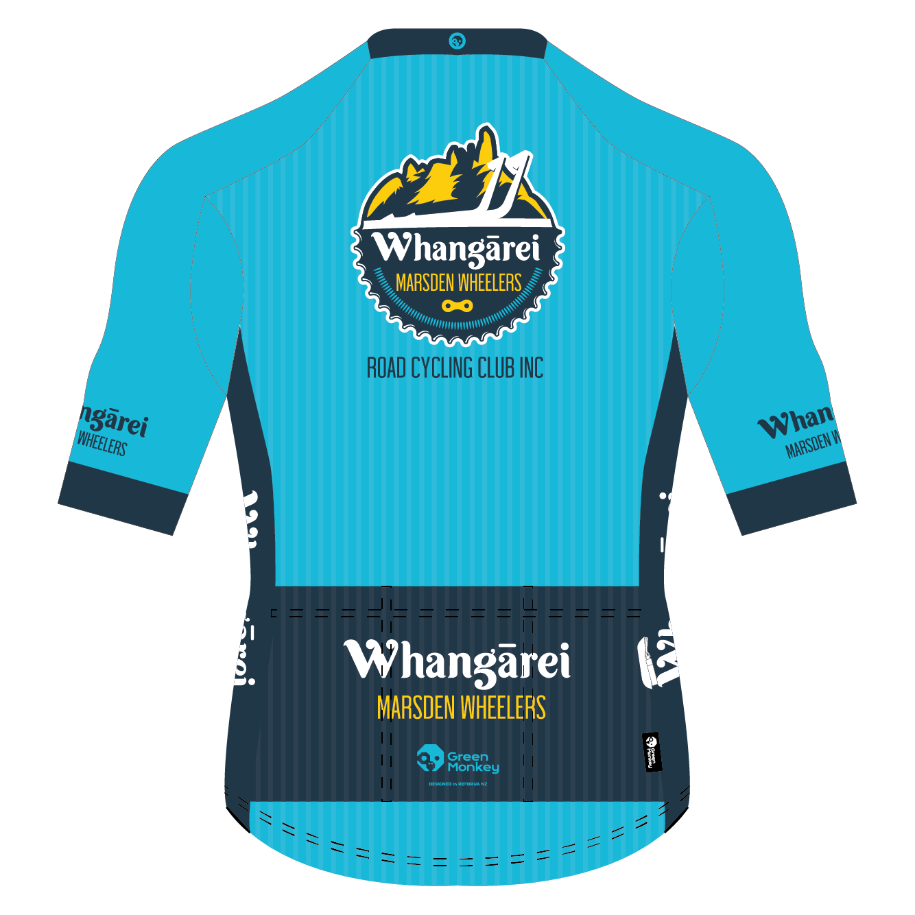 Whangarei Marsden Wheelers Cycling Club Pro Jersey (J08) - High-Performance Cycling Apparel for Road & Mountain Biking