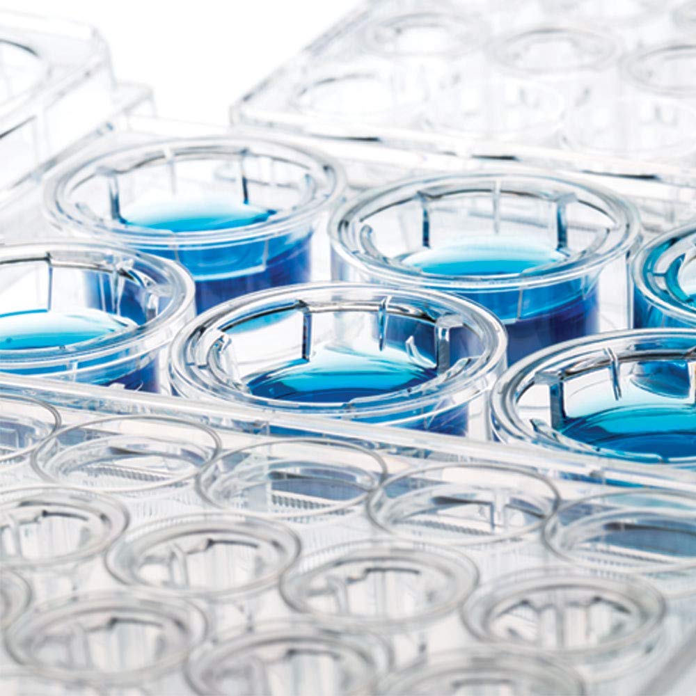 Olympus 96-Well Microplate - Sterile TC-Treated Tissue Culture Plates - Flat Bottom Design - Individually Wrapped (100 Plates/Unit) - Ideal for Cell Culture, Drug Screening & Biomedical Research