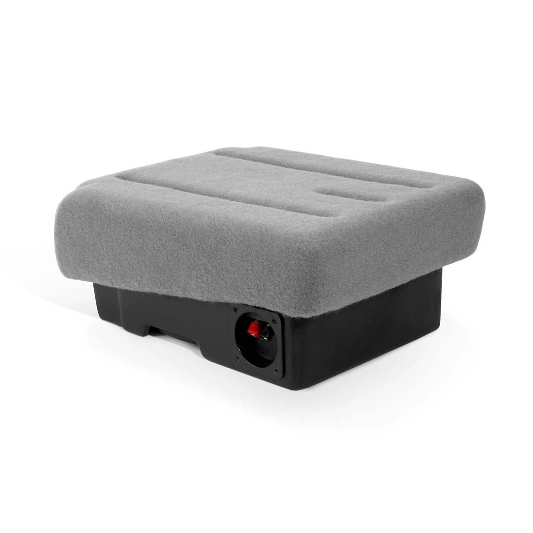 JL Audio SB GM SLVCTR2/10W3v3/BK Stealthbox Subwoofer Enclosure for 2007-2013 Chevrolet & GMC Full-Size SUVs - Compatible with 40/20/40 Split Front Bench & Locking Lower Storage - 10W3v3 500W Car Audio System - Perfect for Enhanced Bass & Premium Sound on Road Trips & Off-Road Adventures
