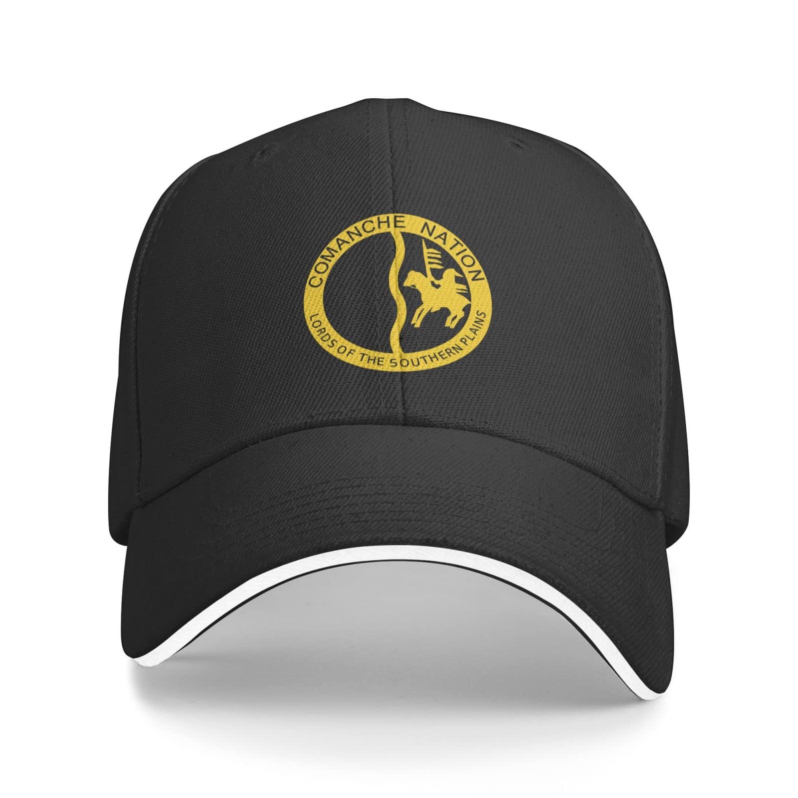Comanche Nation Baseball Cap - Adjustable Trucker Hat for Golf, Outdoor & Casual Wear - Custom Black Mesh Back Design - Perfect for Sports, Hiking & Everyday Use