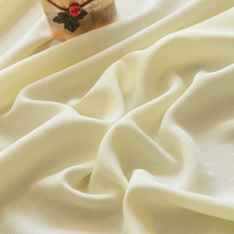 Anna White Polyester Blackout Curtains - Scratch Resistant & Light Filtering Custom Window Treatments for Living Room, Bedroom & Nursery