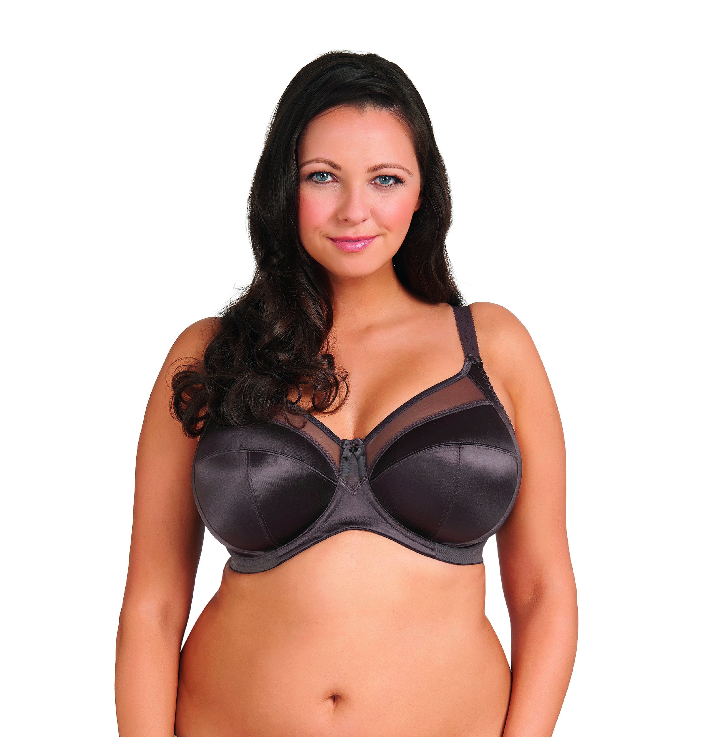 GODDESS Women's Kiera Underwire Bra - Full Coverage Support Bra in Chocolate Brown, Size 38G - Perfect for Plus Size Women, Everyday Wear & Special Occasions