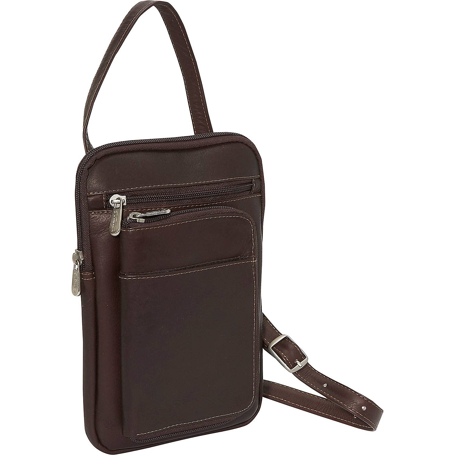 Premium Hanging Travel Organizer for Clothes & Accessories - Chocolate Brown, One Size - Perfect for Suitcases, Closets & Dorm Rooms