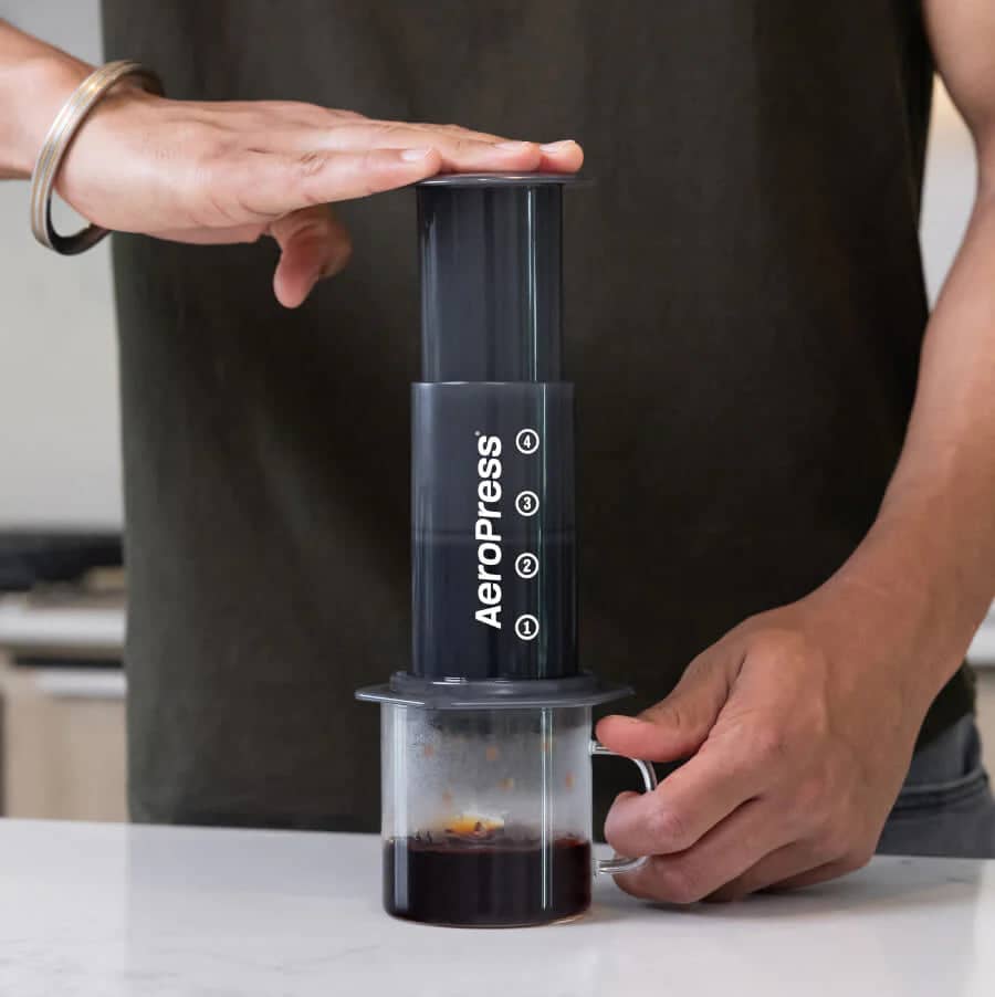 AeroPress Original Coffee Maker - Fast & Easy Espresso, Americano & Cold Brew at Home, Office, Camping & Travel