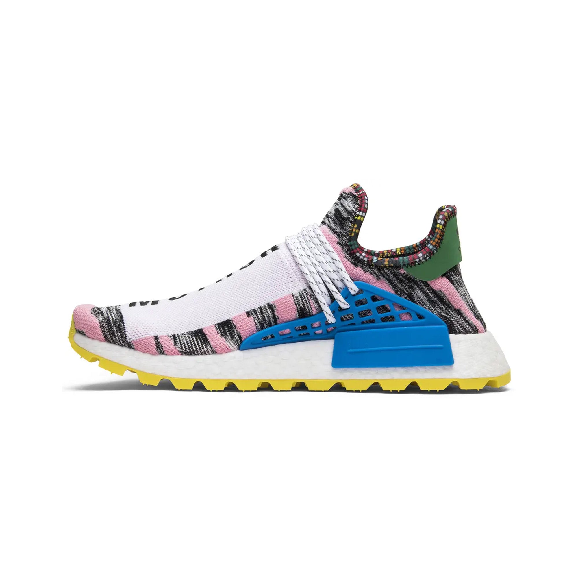 Adidas NMD x Pharrell Human Race Trail 'Solar Pack' Blue Running Shoes - Stylish & Comfortable Sneakers for Men's Jogging, Gym Workouts & Casual Wear