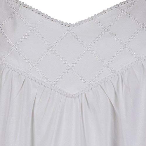 Women's 100% Cotton Nightgown Sleepwear - Comfortable Nancy Night Dress for Sleeping & Lounge Wear | Perfect for Home Relaxation & Bedtime Comfort