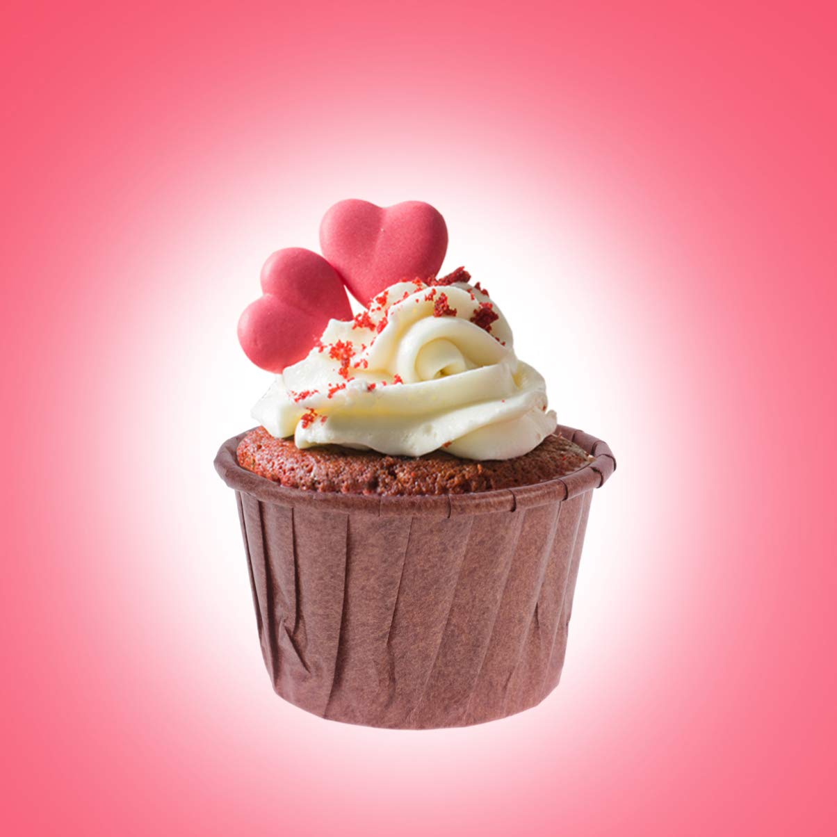 DOITOOL 100pcs Mini Muffin Baking Cups - Disposable Foil Liners for Cupcakes, Egg Tarts & Desserts - Perfect for Holiday Baking, Christmas Party Supplies & Home Baking Accessories