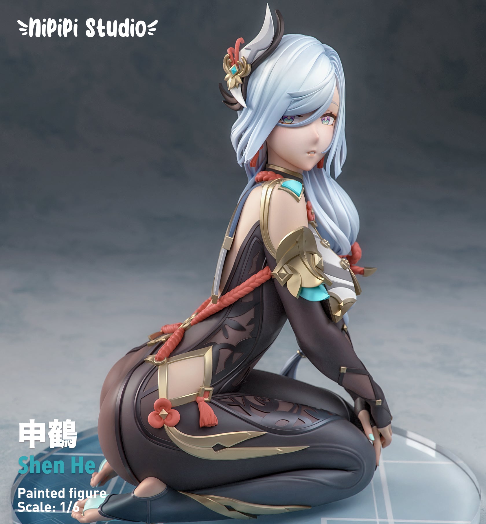 Genshin Impact Shen He Cosplay Costume - NiPiPi Studio Official Outfit | Perfect for Halloween, Anime Conventions & Role-Playing