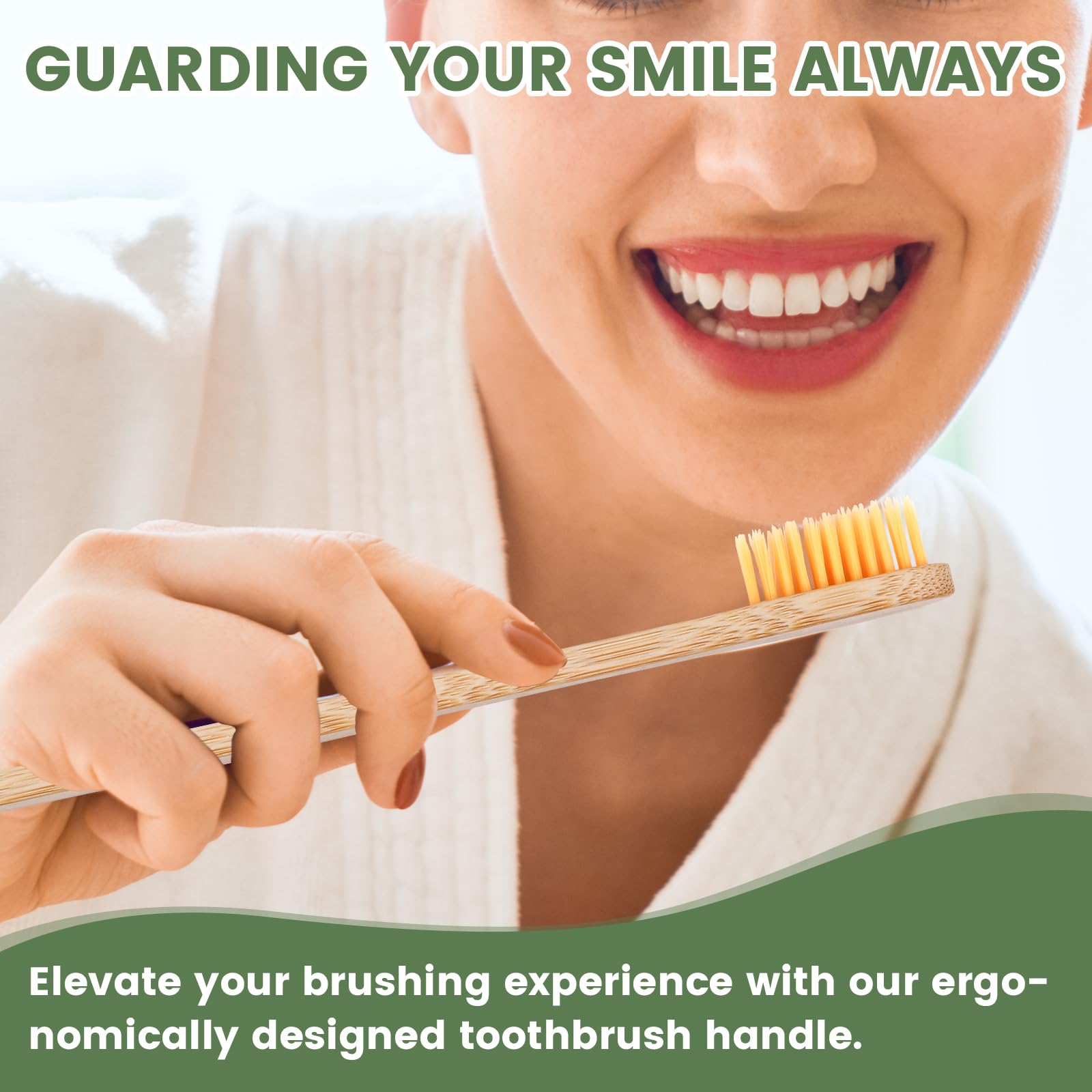 36 PCS Bamboo Toothbrushes for Kids - Eco-Friendly Natural Wooden Toothbrushes Bulk Pack, BPA Free Soft Bristles, Individually Wrapped | Perfect for Home, Travel, School & Dental Offices