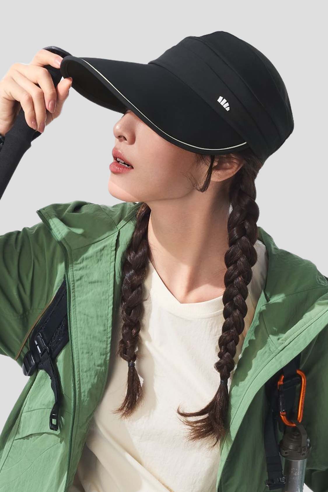 UPF100+ Women's Wide Brim Duckbill Sun Hat for Outdoor Activities - Beach, Hiking & Gardening Sun Protection Hat