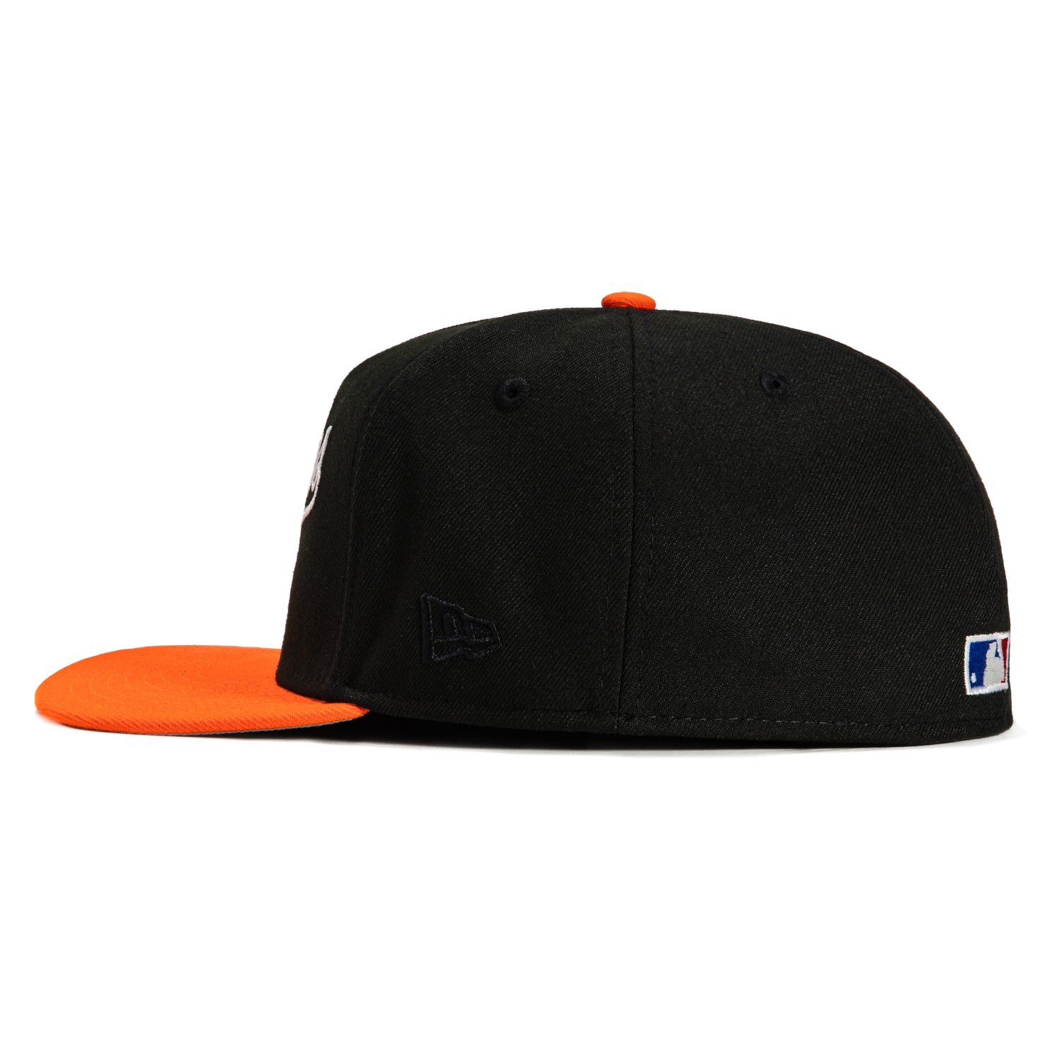 New Era 59Fifty A-Frame Glow Chain Stitch Baltimore Orioles 1983 World Series Patch Snapback Hat - Black & Orange - Official MLB Licensed Baseball Cap for Men & Women - Perfect for Games, Collecting & Streetwear Fashion