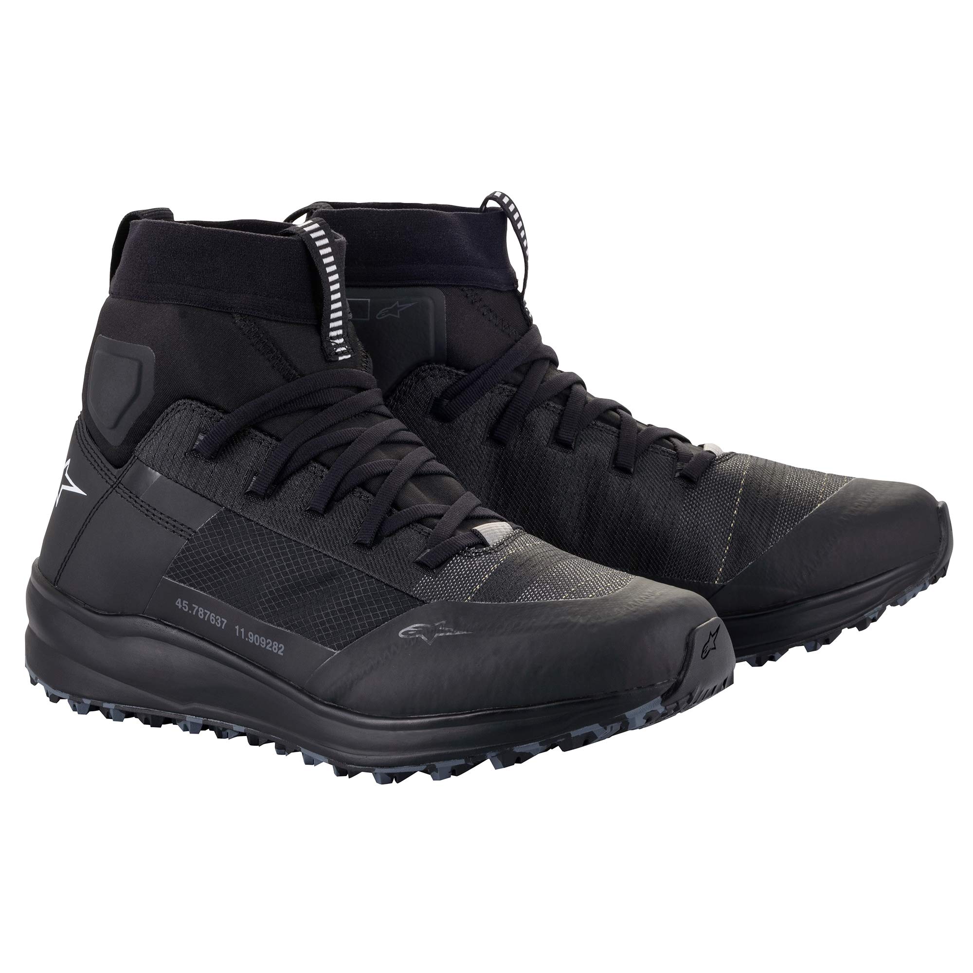 Alpinestars Speedforce Motorcycle Shoes - Size 11.5 Black - High-Performance Riding Footwear for Street & Track Racing
