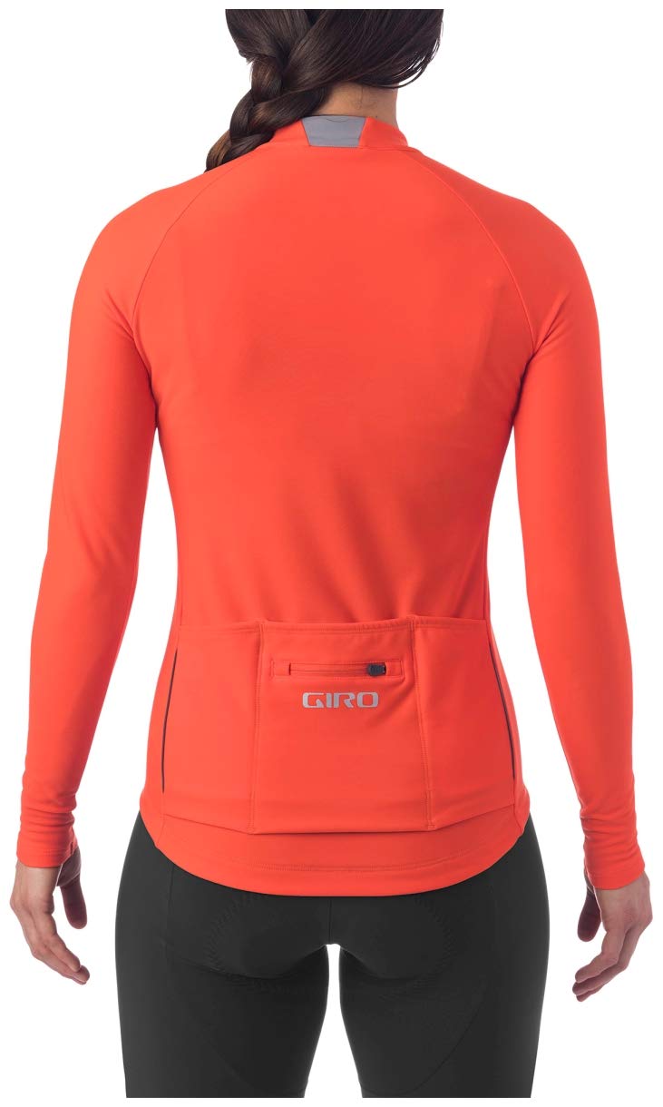 Giro Chrono Thermal Long Sleeve Cycling Jersey for Women - Winter Bike Riding & Cold Weather Training Gear