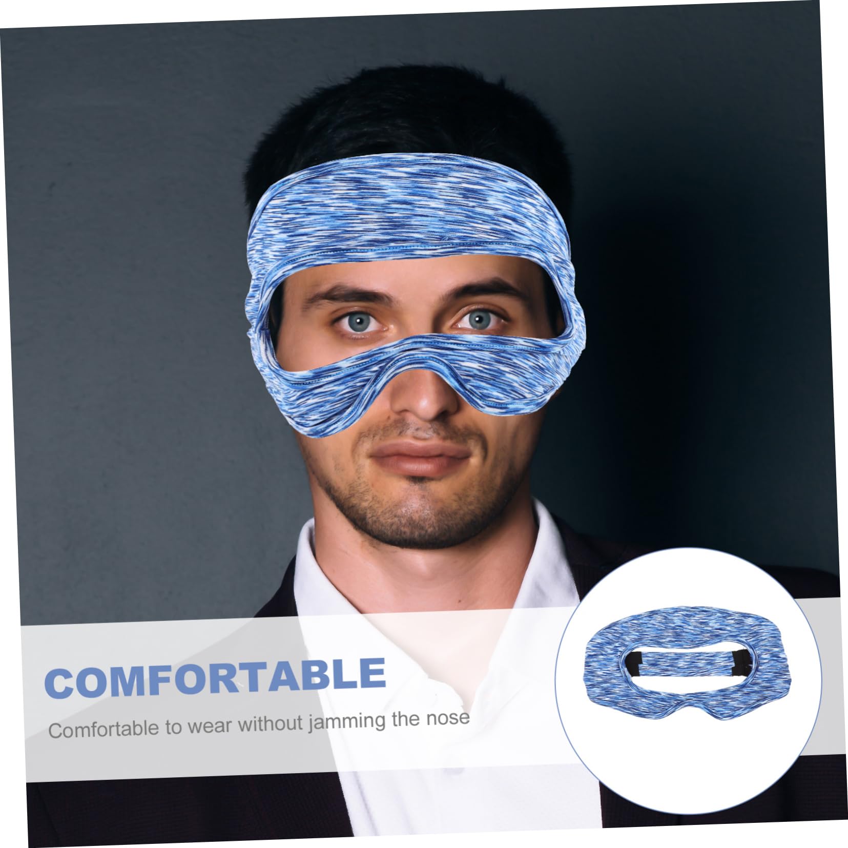 HEMOTON VR Eye Mask for Virtual Reality - Breathable & Fast Drying for Gaming with Family & Friends - Perfect for VR Gaming, Movie Watching & Virtual Travel