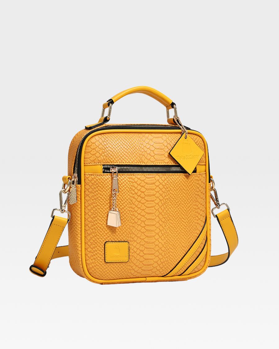 Apollo 1 Mustard Yellow Bread Bag - Reusable Cotton Canvas Lunch Tote for Picnics, Groceries & Farmers Market Shopping
