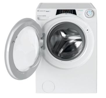 Candy RO16106DMCE 80 10KG Inverter Front Load Washing Machine - Energy Efficient, Quiet Operation for Apartments & Small Homes