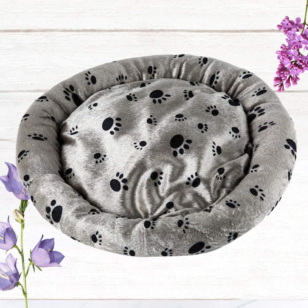 **Heated Pet Mat for Dogs & Cats - Washable Round Cushion with Soft Padding - Perfect for Winter Pet Beds, Crates & Houses - Cozy Warmth for Puppies & Kittens**