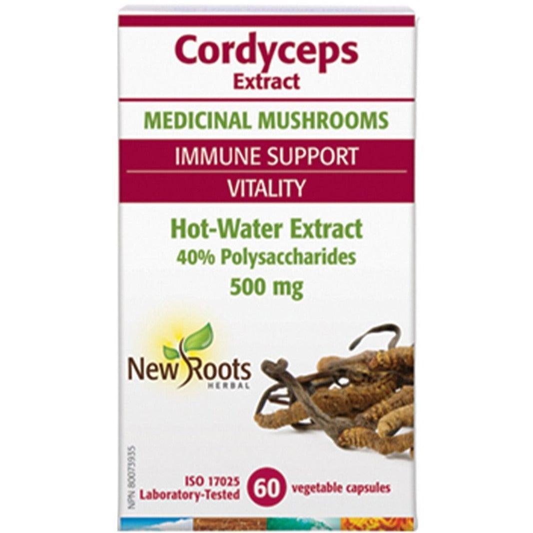 Premium Organic Cordyceps Mushroom Extract 500mg - 60 Vegan Capsules for Immune Support & Energy Boost - Natural Supplement for Athletes, Fitness & Daily Wellness